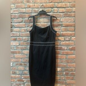 Banana Republic black and white dress